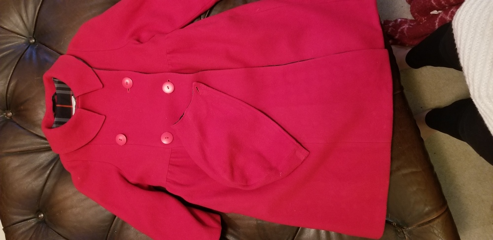 Girls Burberry coat